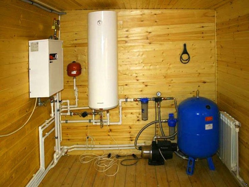 система автономного водоснабжения загородного дома